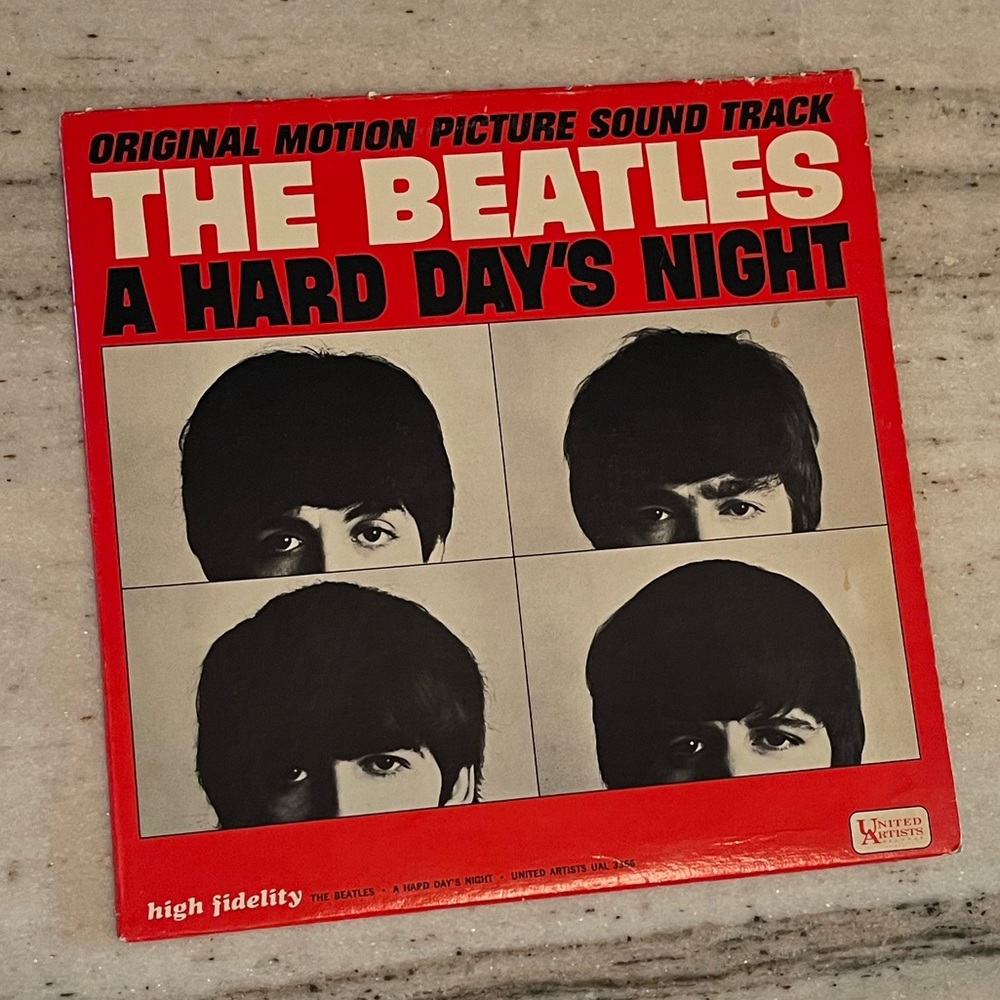 Beatles Vinyl A Hard Day’s Night